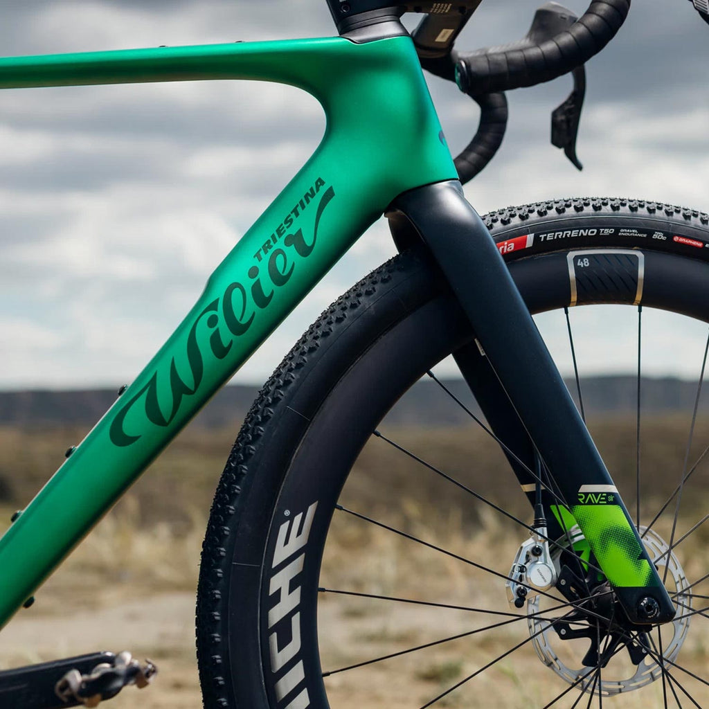 Wilier Rave SLR ID2 Record X Wireless Gravel Bike, Green