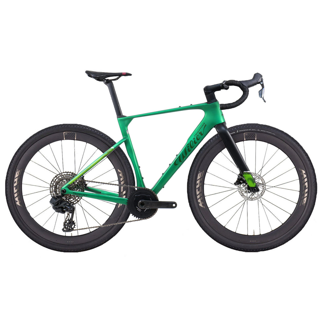 Wilier Rave SLR ID2 Record X Wireless Gravel Bike, Green