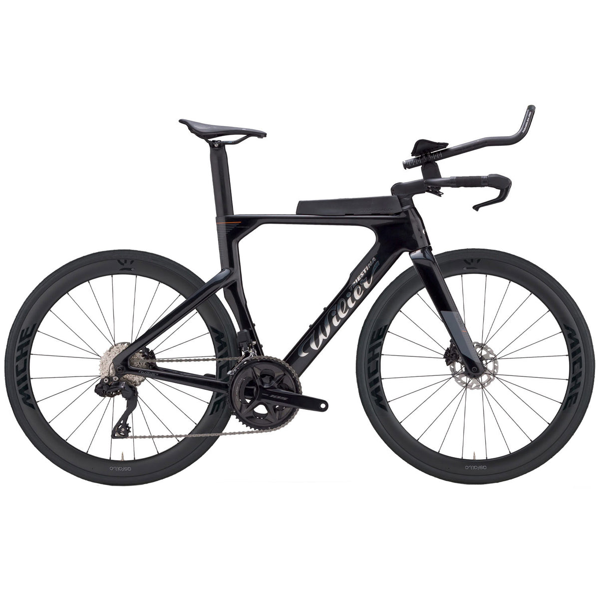 Wilier Turbine SL Di2 Triathlon Bike, Black, view 1