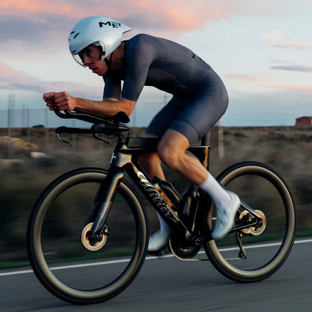 Wilier Turbine SL Di2 Triathlon Bike, Black, view 7
