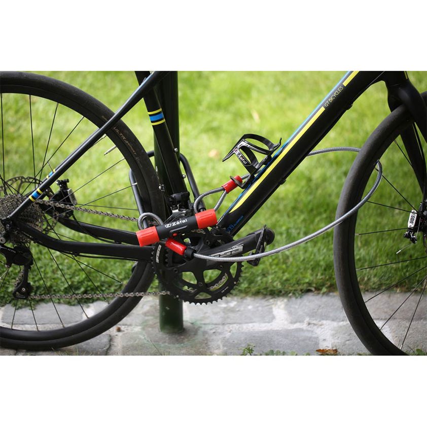 Zefal K-Traz U13 U-Lock with Cable, Sold Secure Silver, photo 4